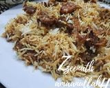 A picture of step 5 of Prawn Dum Biryani.