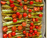 Foto del paso 4 de la receta: Espárragos verdes al horno con crujiente de parmesano