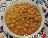 A picture of step 6 of Lahori Chikkad/Chikkar Chole.