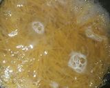 A picture of step 2 of Jollof spaghetti and chicken.