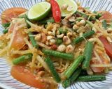 Foto langkah ke 4 dari resep Som Tam Salad Khas Thailand #pr_asianfood.