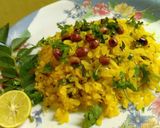 A picture of step 6 of Veg Poha.