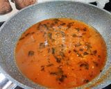 A picture of step 5 of Gatte ki sabzi.