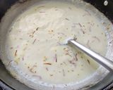 A picture of step 2 of Sewaiyan custard dessert.