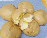 Foto langkah ke 5 dari resep Mexican Bun / roti kopi / roti boy kw.