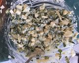 Une image de l'étape 7 de Salade de pommes de terre aux œufs oignons nouveaux moutarde et herbes.