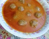 A picture of step 9 of Beef Kofta Curry.