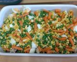 Tepsis zöldséges  csirkemell sütve recept fázis 7 fotója