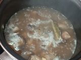 Sopa de setas y garbanzos
