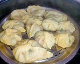 A picture of step 3 of Veg Momo.