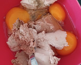Hamis májgaluska (levesbetét) recept fázis 1 fotója