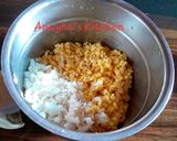 A picture of step 3 of Moong Dal veggies Appam (मुगाचे आप्पे).
