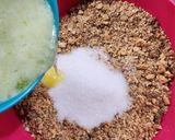 Foto del paso 2 de la receta: Cuadrados de cheesecake de arándanos con crumble 🫐