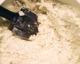 A picture of step 4 of Blueberry scones.
