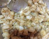 A picture of step 3 of Palak patta chaat.