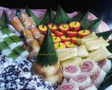 Foto langkah ke 6 dari resep Tumpeng jajan pasar.