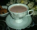 A picture of step 5 of Kashmiri chai☕.