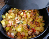 Foto del paso 1 de la receta: Salteado de calabacín airfryer