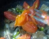 A picture of step 5 of Namkeen mutton karia.