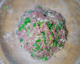A picture of step 2 of Meatballs in sauce#4wkschallenge.