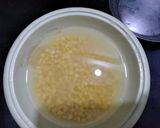 A picture of step 1 of Punjabi chana daal.