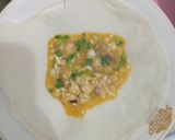 Foto langkah ke 3 dari resep Martabak Lipat Telur Tempe.