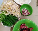 Hình bước làm 2 của món Phở xào