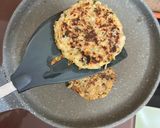 A picture of step 3 of Kurakure Mazedaar Barley Roti Ke Pancake { leftover ka makeover}.