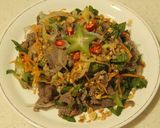 Hình bước làm 5 của món Bò bóp thấu