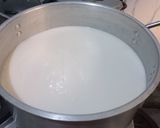 A picture of step 3 of Tofu/Awara/Soybeans Cheese.