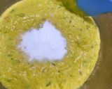 A picture of step 3 of Instant sooji dhokla.