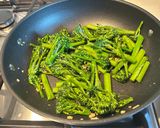 蒜炒青花筍的食譜步驟3照片