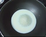 A picture of step 1 of Instant Milk Malai Peda.