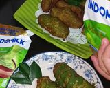 Foto langkah ke 3 dari resep Pisang Goreng Pandan Wijen Termatcha matcha.