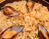 Foto del paso 5 de la receta: Tallarines a la marinera