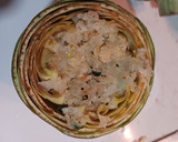 Foto del paso 5 de la receta: Alcachofas rellenas con habitas y guisantes (vegano)