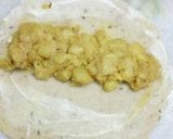 A picture of step 5 of Pinwheel samosa.