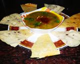 A picture of step 3 of Moong chilka Dal Soup.