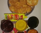 स्मॉल पकवान विथ आलू चाट (Small pakwan with aloo chaat recipe in Hindi) रेसिपी चरण 3 फोटो