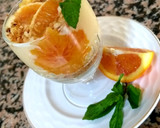 Foto del paso 6 de la receta: Vasito de tarta de queso naranja