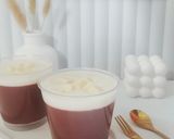 Foto langkah ke 6 dari resep Silky Chocolate Puding with Vla Cream Cheese.