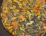 Foto del paso 6 de la receta: Tortilla espinaca- zanahoria