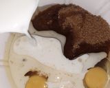 A picture of step 1 of Moist Chocolate cream cupcakes♡.