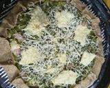 Foto del paso 4 de la receta: Tarta integral de pencas jamón y queso 🧀