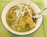 Hình bước làm 4 của món Chè cốm khoai lang vàng