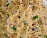 A picture of step 3 of Kahsari dal pakoras.