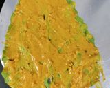 A picture of step 4 of Palak patra.