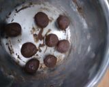 Foto del paso 4 de la receta: Mini Galletas de chocolate con un huevo