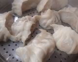 A picture of step 8 of Potato momos.