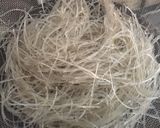 Hình bước làm 1 của món Miến chiên